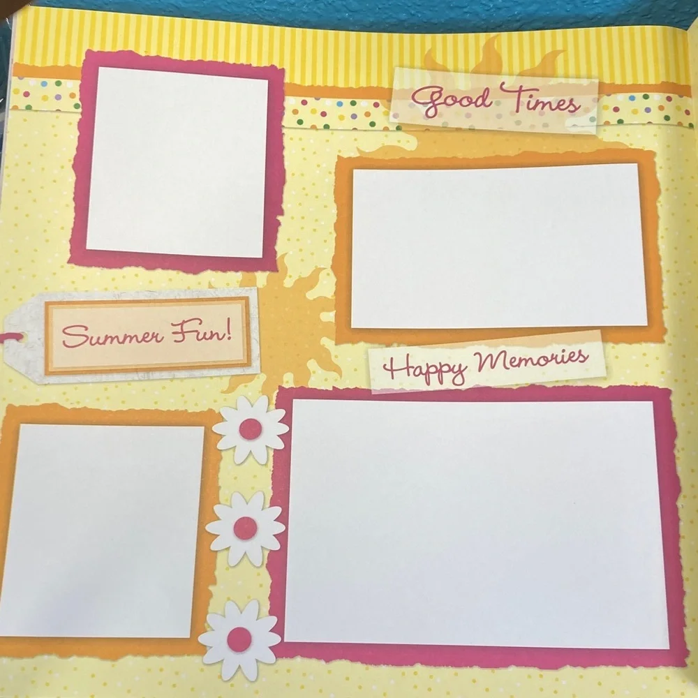 5for10 NWT Paper Boutique Scrapbooking FOUR SEASONS 16 pgs 75 Stickers 30 cutout